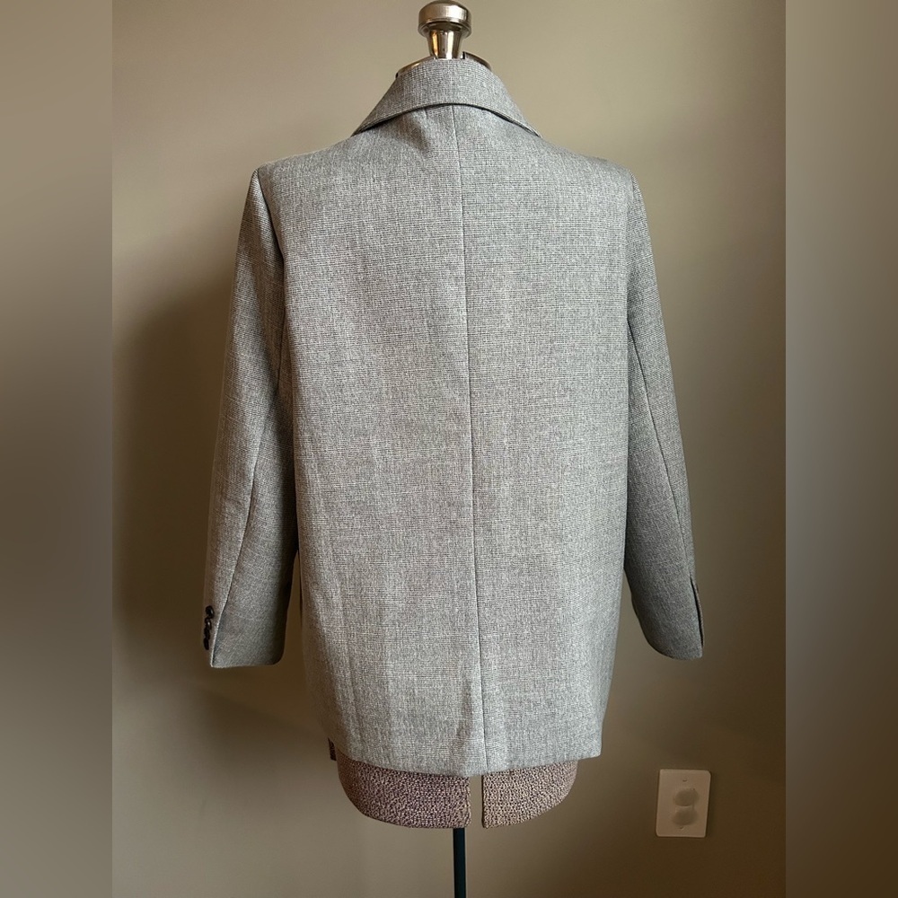 Little Mountain Vancouver small shop tweed grey black Blazer business casual - Picture 4 of 11
